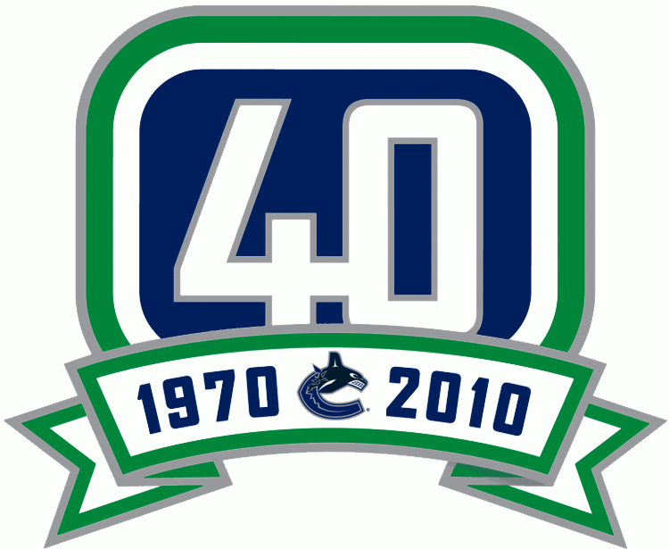 Vancouver Canucks 2010 11 Anniversary Logo cricut iron on